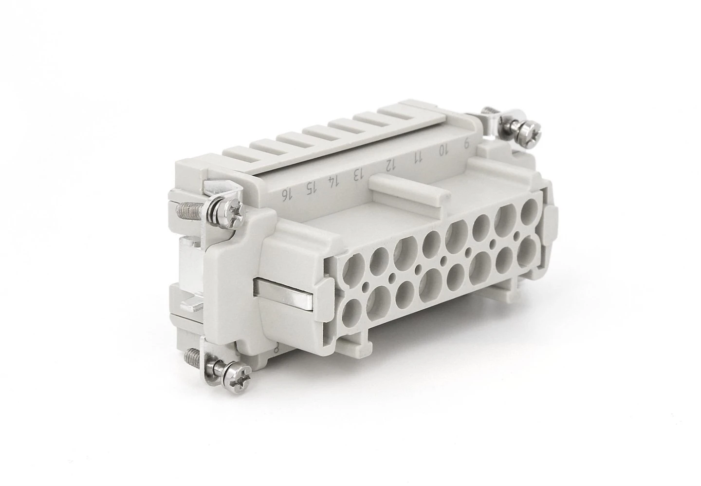 16 Pin Heavy Duty Cold Pressed Connector factory