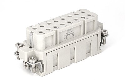 Terminal de sertizare 16 Poz. Iserturi mamă Match Harting